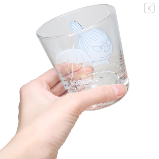 Japan Moomin Glass Tumbler - Little My : Pop Up - 2