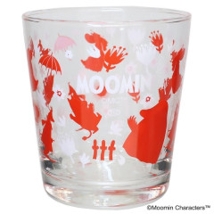 Japan Moomin Glass Tumbler - Red