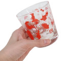 Japan Moomin Glass Tumbler - Red - 3