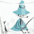Japan Moomin Glass Tumbler - Snufkin : Fishing - 3