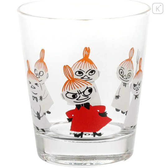 Japan Moomin Glass Tumbler - Little My - 1