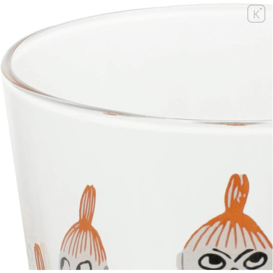 Japan Moomin Glass Tumbler - Little My - 3