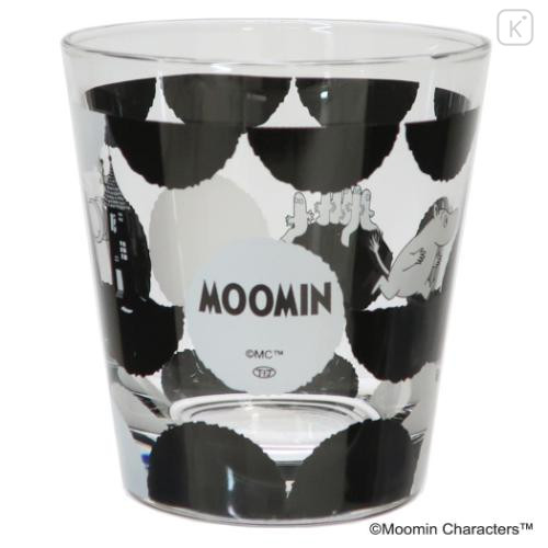 Japan Moomin Glass Tumbler - Moomintroll : Dot - 1