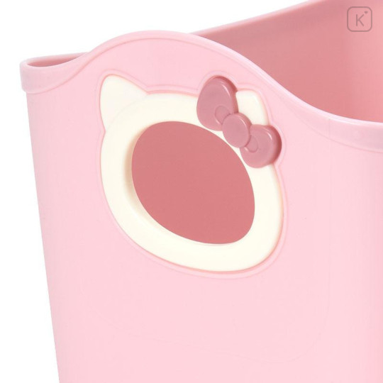 Japan Sanrio Mini Soft Bucket - Hello Kitty : Pink - 4