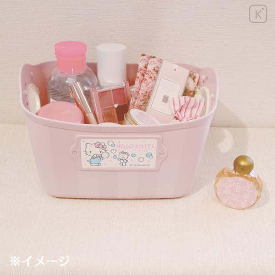 Japan Sanrio Mini Soft Bucket - Hello Kitty : Pink - 5