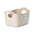 Japan Sanrio Mini Soft Bucket - Hello Kitty : Beige - 2