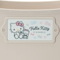 Japan Sanrio Mini Soft Bucket - Hello Kitty : Beige - 3