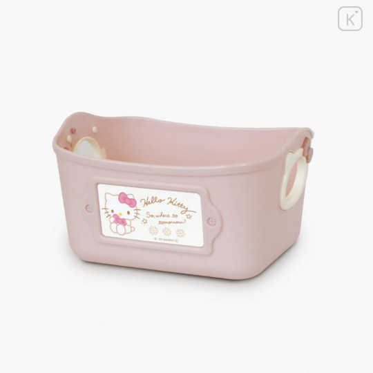 Japan Sanrio Mini Soft Bucket Set - Hello Kitty - 2