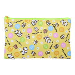 Japan Sanrio Flat Pouch - Corocorokuririn : The Whole Family Gather Flyer