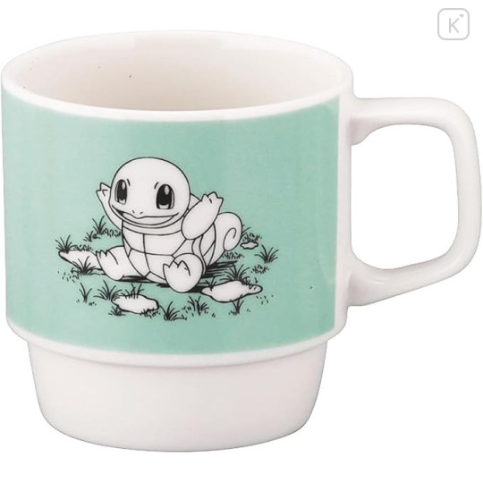 Japan Pokemon Stacking Mug - Squirtle : 30th Anniversary Daily Sketch - 1