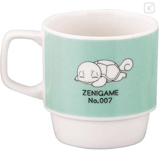 Japan Pokemon Stacking Mug - Squirtle : 30th Anniversary Daily Sketch - 2