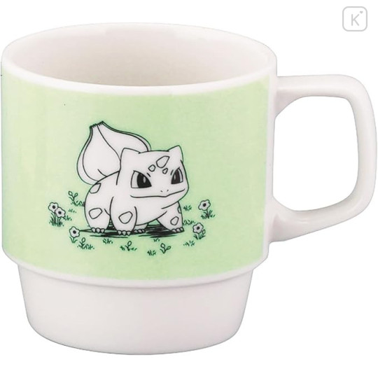 Japan Pokemon Stacking Mug - Bulbasaur : 30th Anniversary Daily Sketch - 1