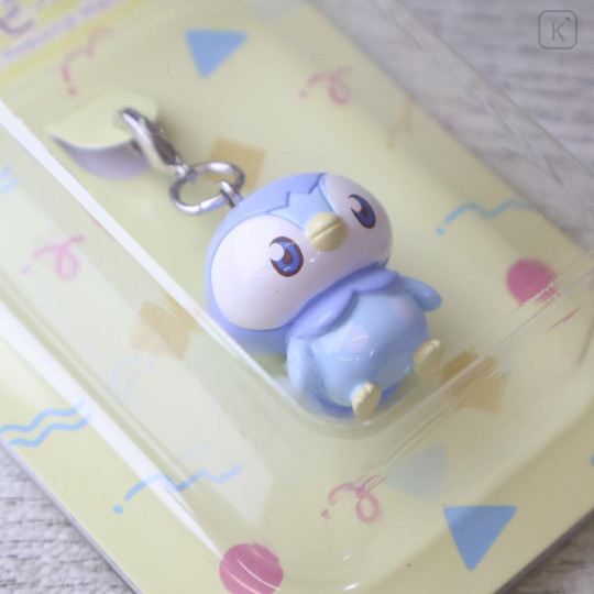Japan Pokemon Tiny Figure Charm - Piplup : Pokepeace 3D - 2