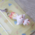 Japan Pokemon Tiny Figure Charm - Scorbunny : Pokepeace 3D - 2