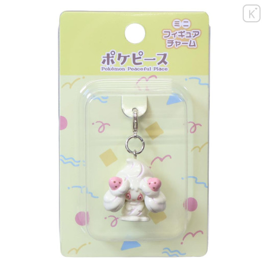Japan Pokemon Tiny Figure Charm - Milcery : Pokepeace 3D - 1