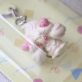 Japan Pokemon Tiny Figure Charm - Milcery : Pokepeace 3D - 2