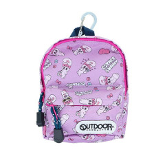 Japan Esther Bunny Outdoor Backpack Bag Pen Case - Purple