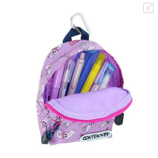 Japan Esther Bunny Outdoor Backpack Bag Pen Case - Purple - 3