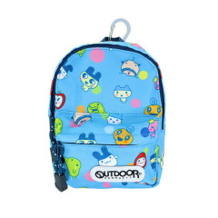 Japan Tamagotchi Outdoor Backpack Bag Pen Case - Sky Blue