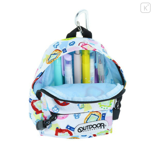 Japan Tamagotchi Outdoor Backpack Bag Pen Case - White - 3