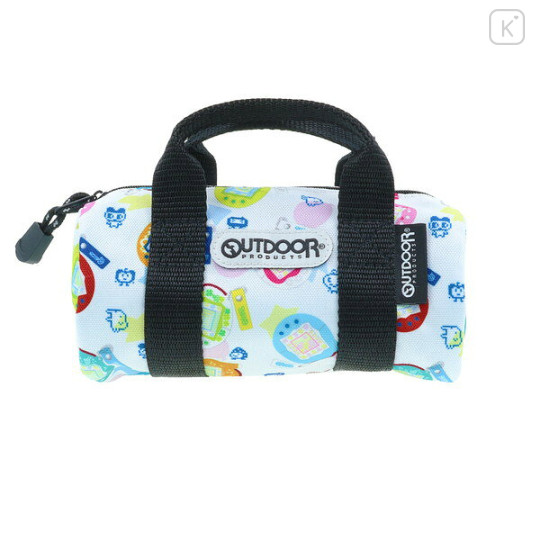 Japan Tamagotchi Outdoor Boston Bag Pen Case - White - 1
