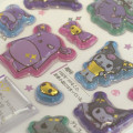 Japan Sanrio 3D Picture Book Sticker - Kuromi - 2