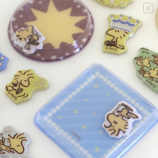 Japan Peanuts Capsule & Glitter Sticker - Woodstock - 2