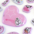 Japan Moomin Capsule & Glitter Sticker - Moomintroll : Love - 2