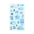 Japan Moomin Capsule & Glitter Sticker - Hattifatteners : Comet - 2