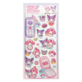 Japan Sanrio Heisei Happy Phone Sticker - Kuromi & My Melody : Cherry - 1