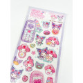 Japan Sanrio Heisei Happy Phone Sticker - Kuromi & My Melody : Cherry - 2