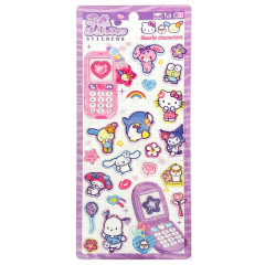 Japan Sanrio Heisei Happy Phone Sticker - Gyaru