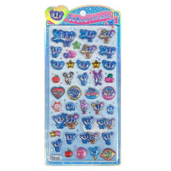 Japan Narumiya Characters Uruchuru Pop Seal - Angel Blue : A