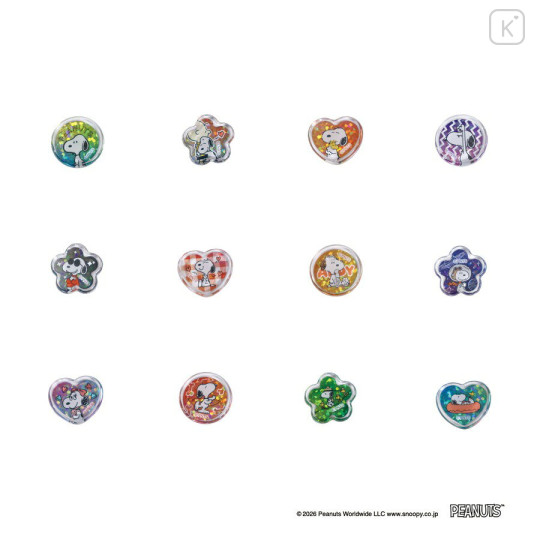 Japan Peanuts Flake Stickers - Snoopy : Classic - 2