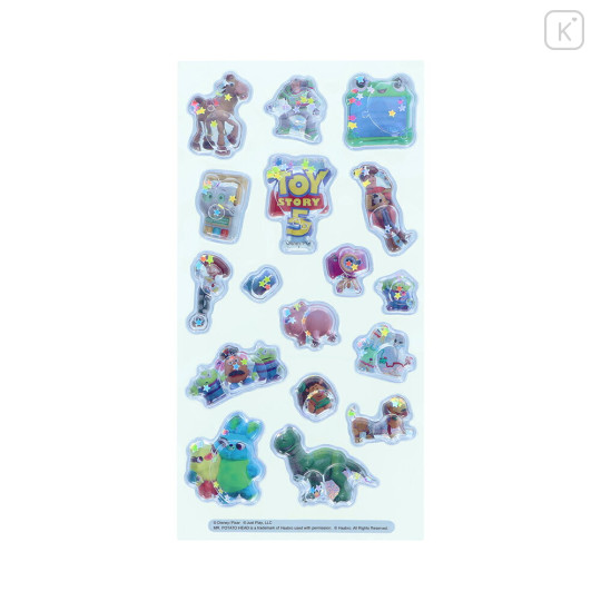 Japan Disney Water Sticker - Toy Story : 3D - 2