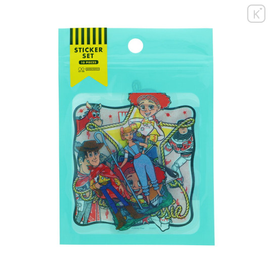 Japan Disney Sticker Set in Case - Toy Story : Retro - 1
