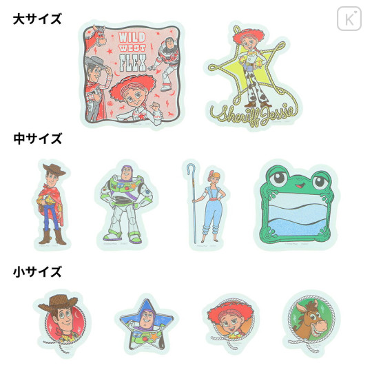 Japan Disney Sticker Set in Case - Toy Story : Retro - 2