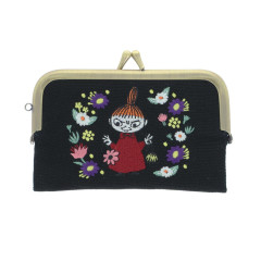 Japan Moomin Embroidered Coin Purse Case - Little My