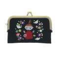 Japan Moomin Embroidered Coin Purse Case - Little My - 1