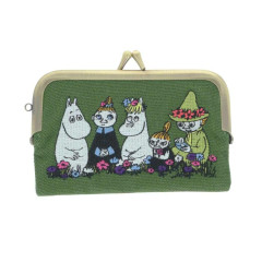 Japan Moomin Embroidered Coin Purse Case
