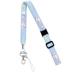 Japan Kamio Neck Strap - Heisei Retro White Bird Shimaenaga Blue