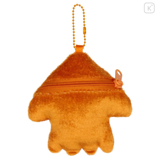 Japan Splatoon Plush Pouch & Bag Charm - Squid Orange - 2