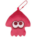 Japan Splatoon Plush Pouch & Bag Charm - Squid Red - 1