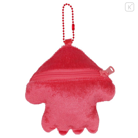 Japan Splatoon Plush Pouch & Bag Charm - Squid Red - 2