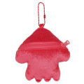 Japan Splatoon Plush Pouch & Bag Charm - Squid Red - 2