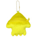 Japan Splatoon Plush Pouch & Bag Charm - Squid Yellow - 2
