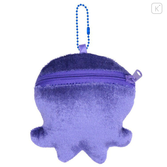 Japan Splatoon Plush Pouch & Bag Charm - Octopus Deep Blue - 2