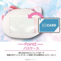 Japan Sanrio Plush Pass Case Card Holder Pouch & Reel - My Melody : Sparkling Face - 5
