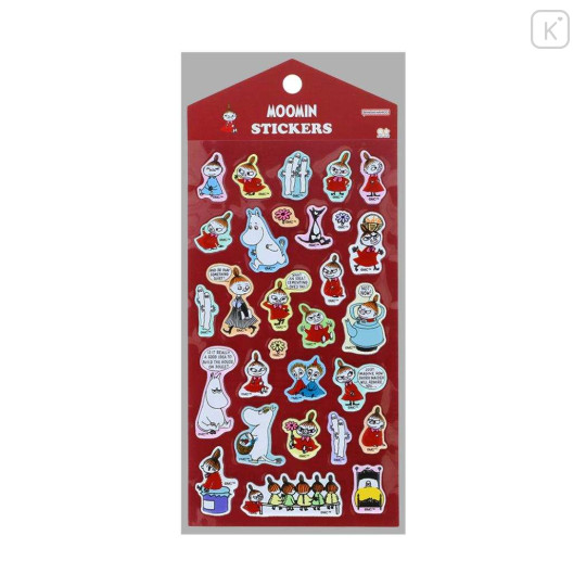 Japan Moomin Marshmallow Sticker - Little My - 1