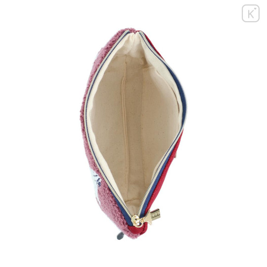 Japan Moomin Sagara Embroidery Pouch - Little My - 3